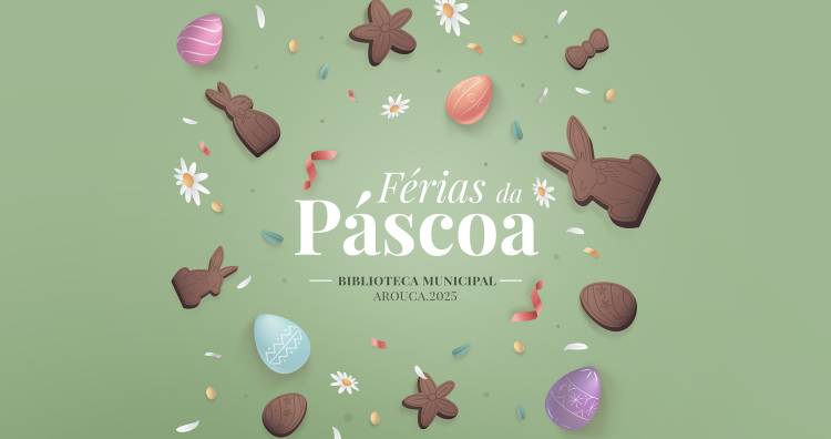 Férias da Páscoa na Biblioteca: Hora do Conto e ateliê de artes manuais