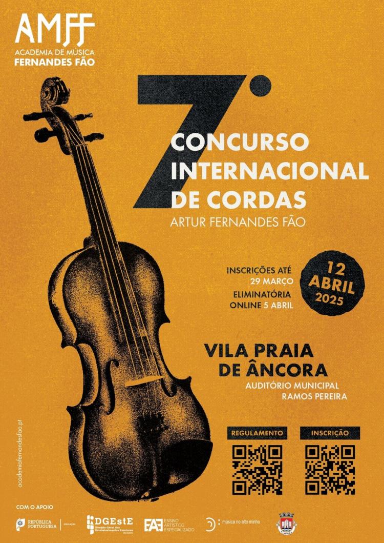 7º Concurso Internacional de Cordas - Artur Fernandes Fão
