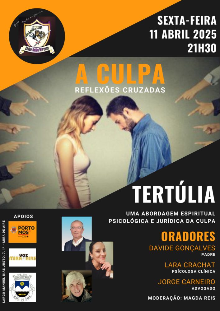 TERTÚLIA - A Culpa - Reflexões Cruzadas