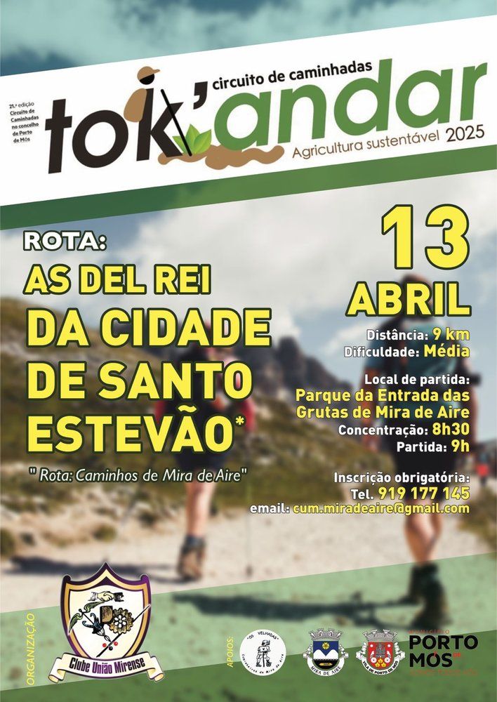 Rota 'As Del Rey da Cidade de Santo Estevão' - Tok'andar 2025