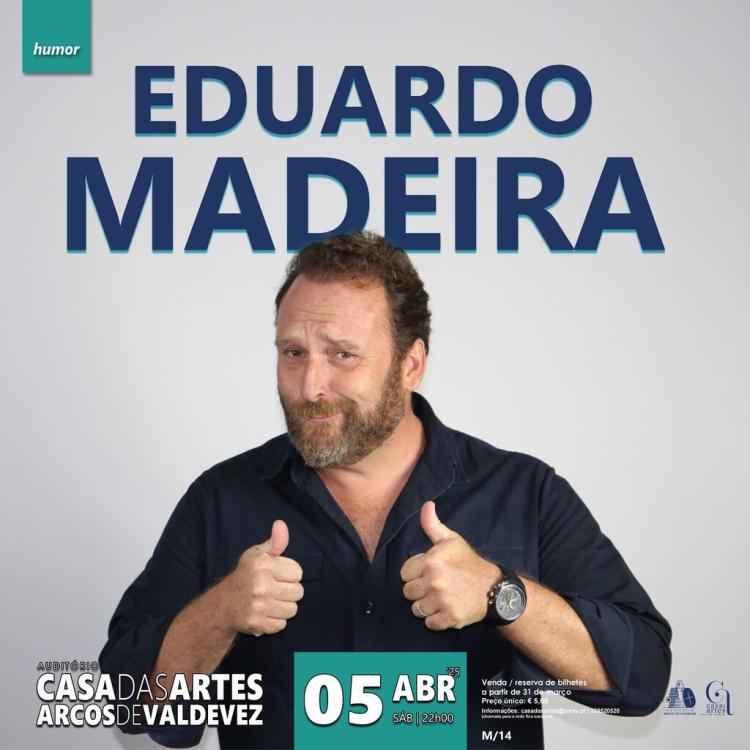 Eduardo Madeira na Casa das Artes