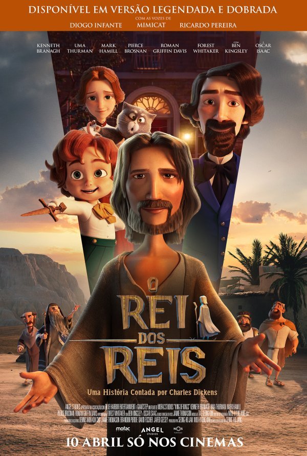 Exibição do filme ' O Rei dos Reis'