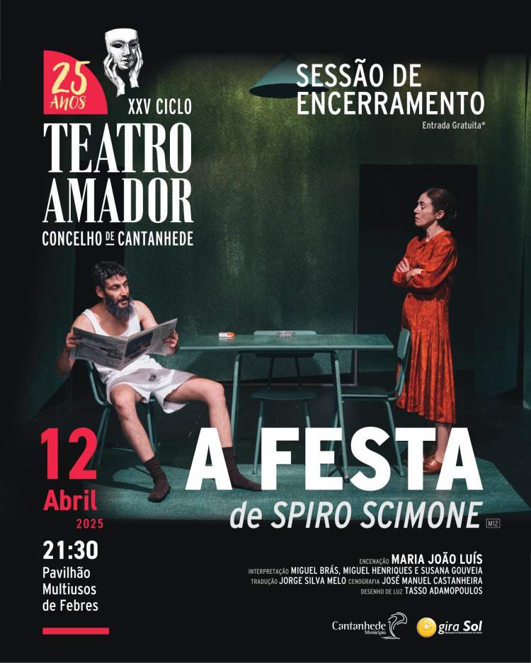 Encerramento do XXV Ciclo de Teatro Amador do concelho de Cantanhede