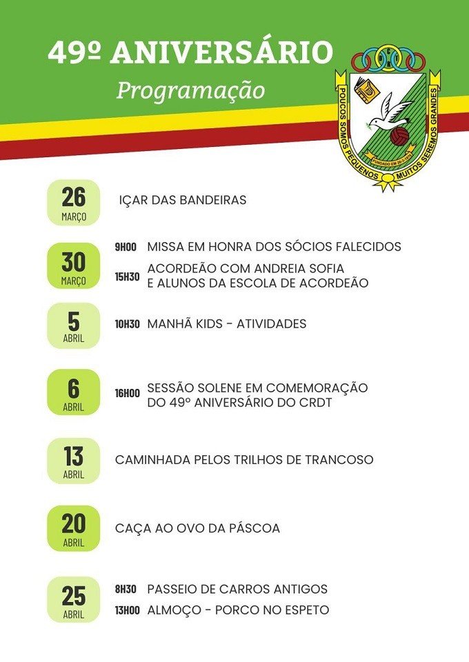 49.º Aniversário - CRD Trancoso