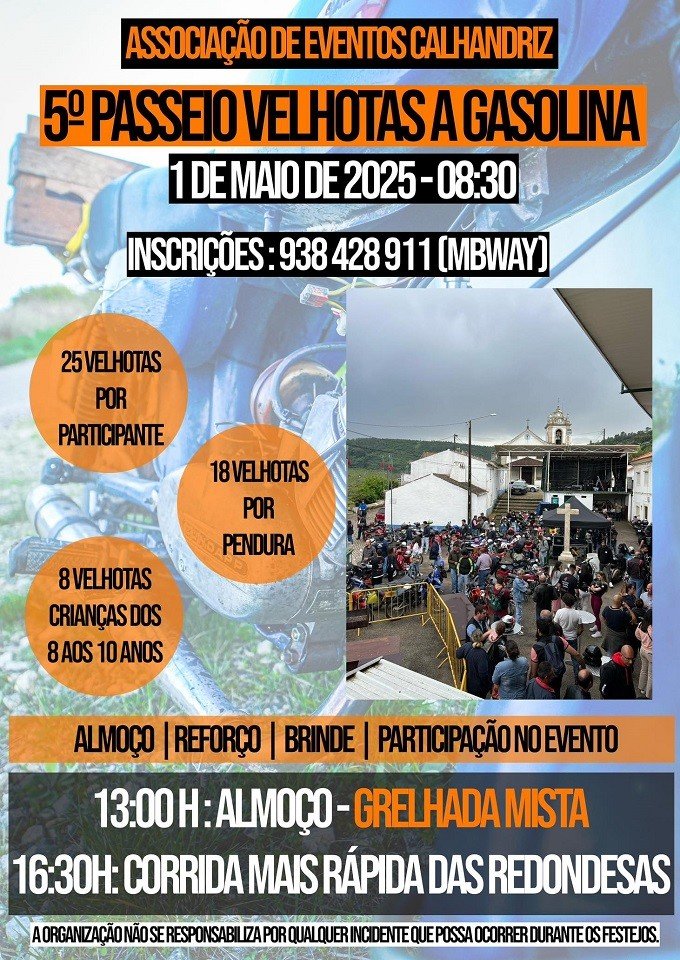 5.º Passeio Velhotas a Gasolina