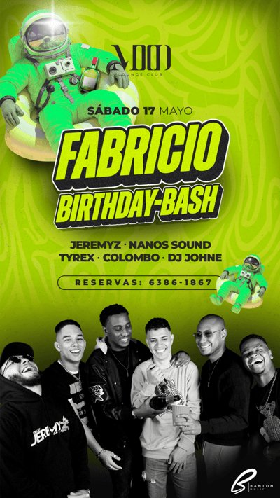 FABRICIO BIRTHDAY - BASH
