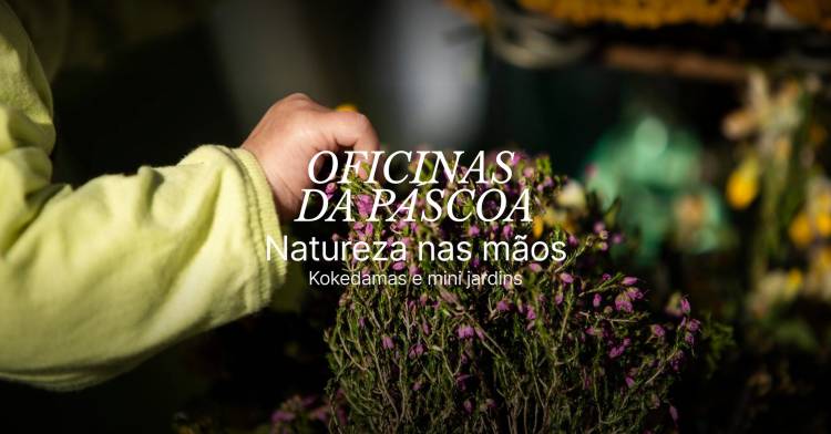 Oficinas da Páscoa //Natureza nas mãos