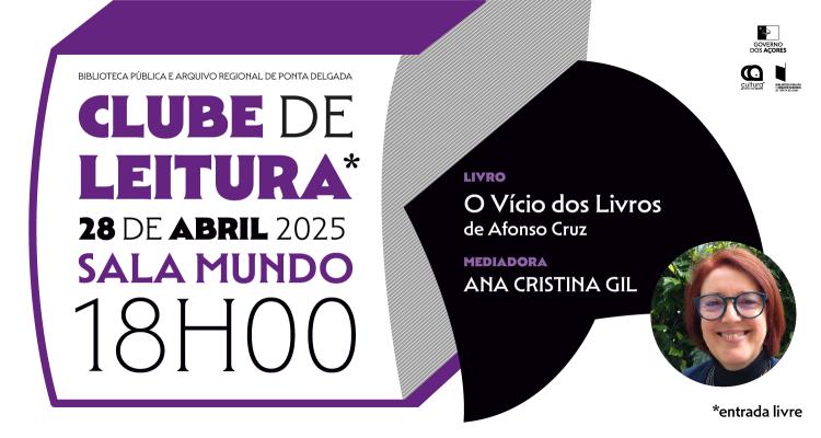 O Vício dos Livros de Afonso Cruz em destaque no Clube de Leitura
