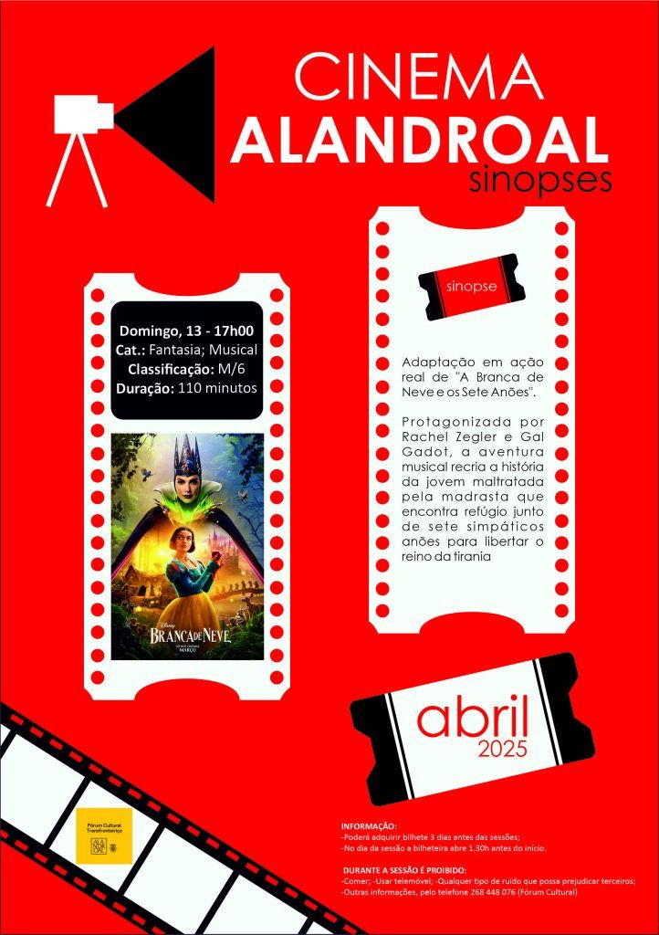 Cinema Alandroal – abril