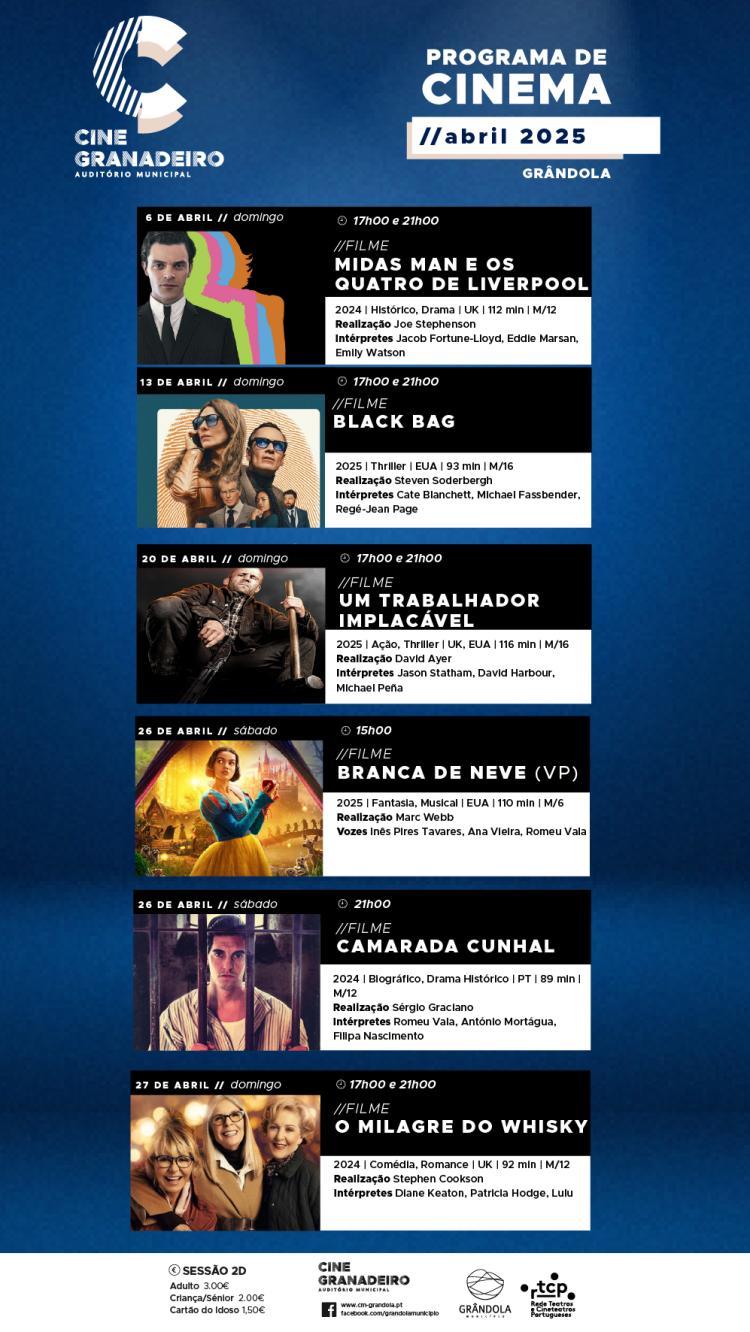 CULTURA | Cinema - ABRIL