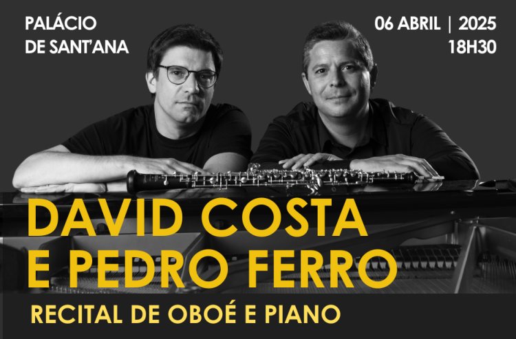 Recital de Oboé e Piano no Palácio de SantAna
