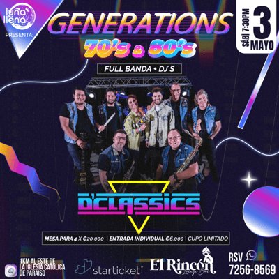 GENERATIONS PARAISO