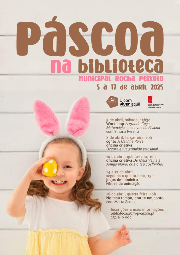 'Páscoa na Biblioteca'