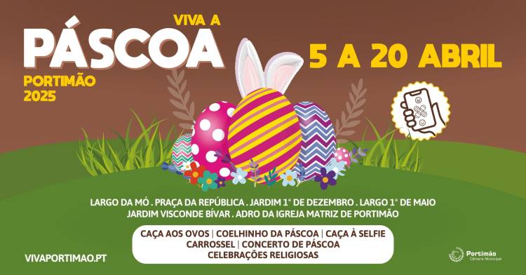 Viva a Páscoa em Portimão 2025