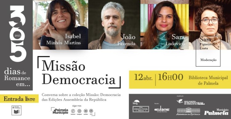 '365 DIAS DE ROMANCE' - conversa sobre a coleção Missão Democracia