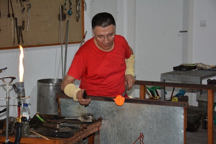 EXPERIÊNCIA DE SOPRAR VIDRO