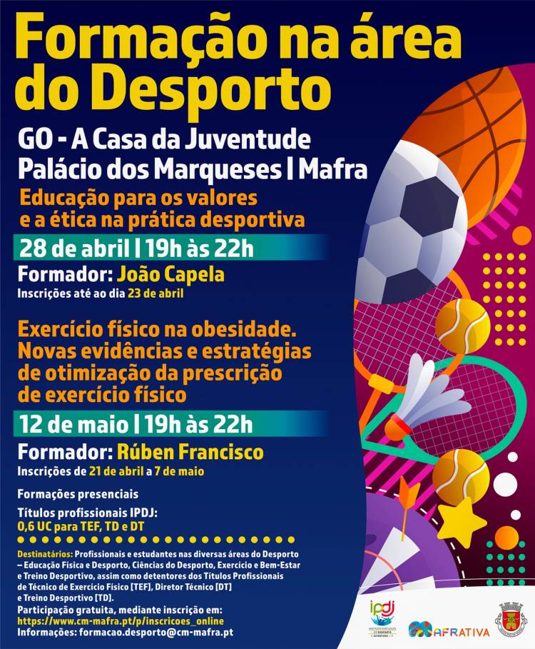 Formação na Área do Desporto