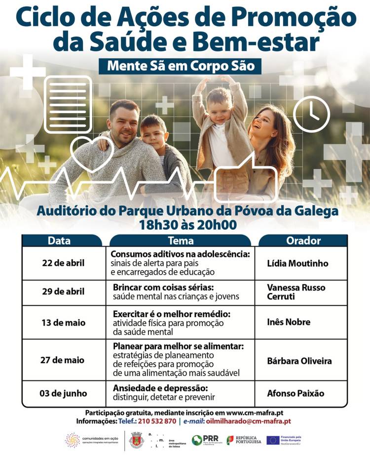 Ciclo de Ações de Promoção da Saúde e Bem-estar