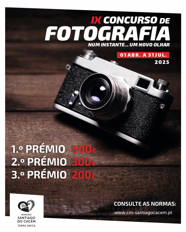 IX Concurso de Fotografia – Num instante…Um novo olhar