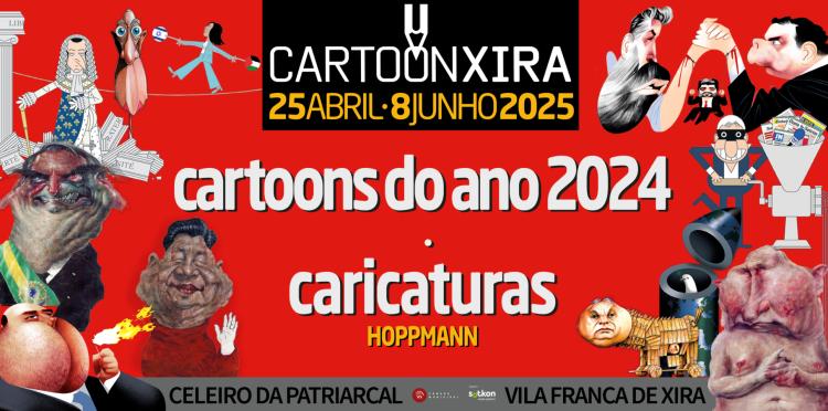 Cartoon Xira 2025: A arte da caricatura em destaque em Vila Franca de Xira