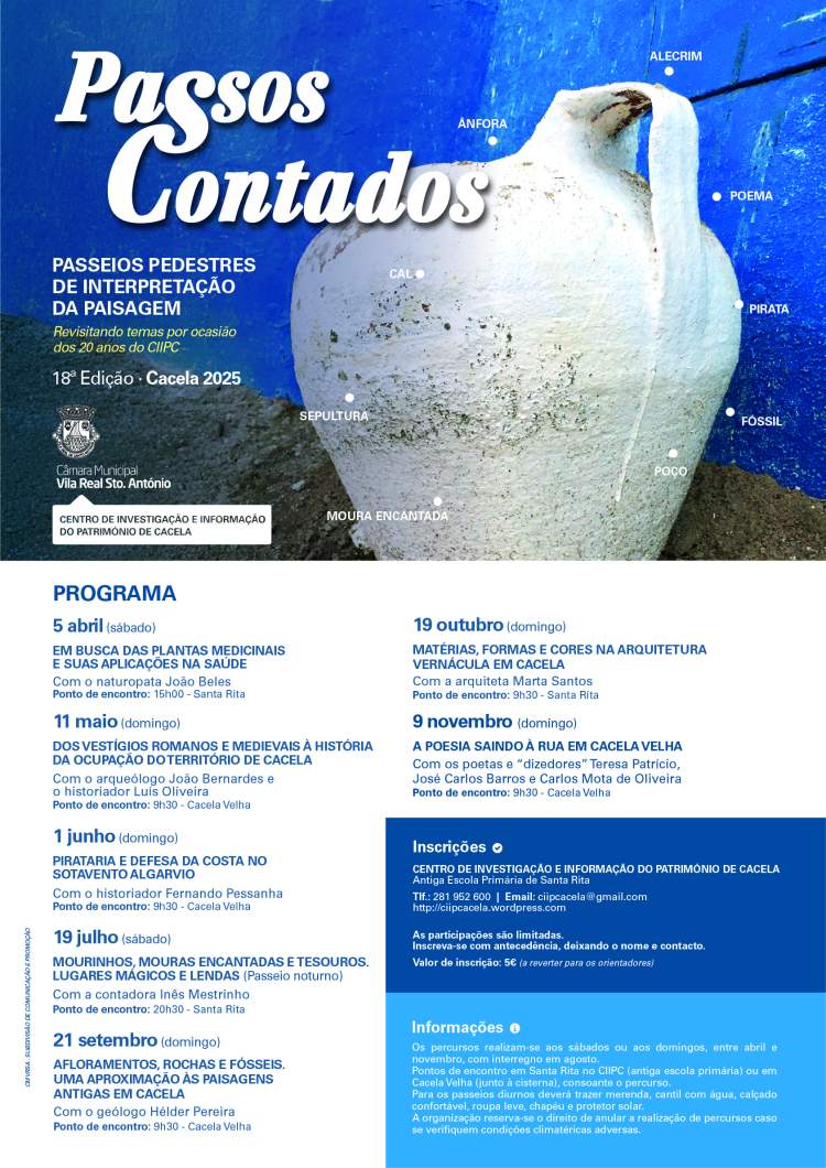 18ª EDIÇÃO PASSOS CONTADOS – PASSEIOS PEDESTRES DE INTERPRETAÇÃO DA PAISAGEM