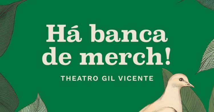 Há banca de merch!