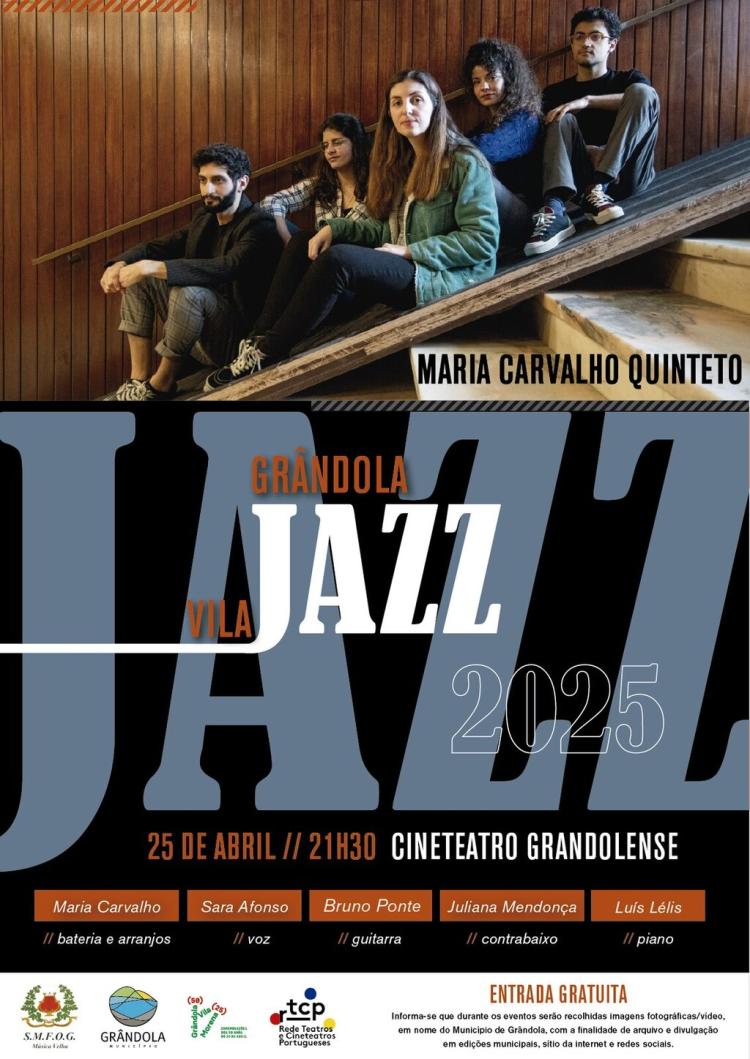 MÚSICA | Grândola, Vila Jazz | Maria Carvalho Quinteto