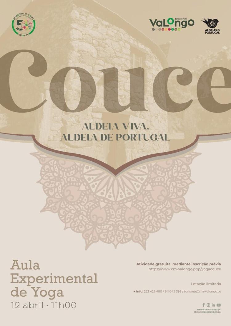 Aula Experimental de Yoga na Aldeia de Couce