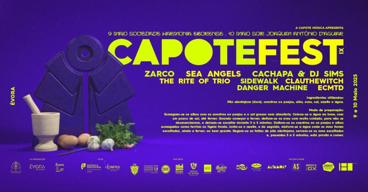 CAPOTE FEST // ÉVORA 2025