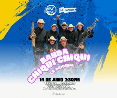 BANDA CHIQUI CHIQUI EN LA ZONA DE LOS SANTOS