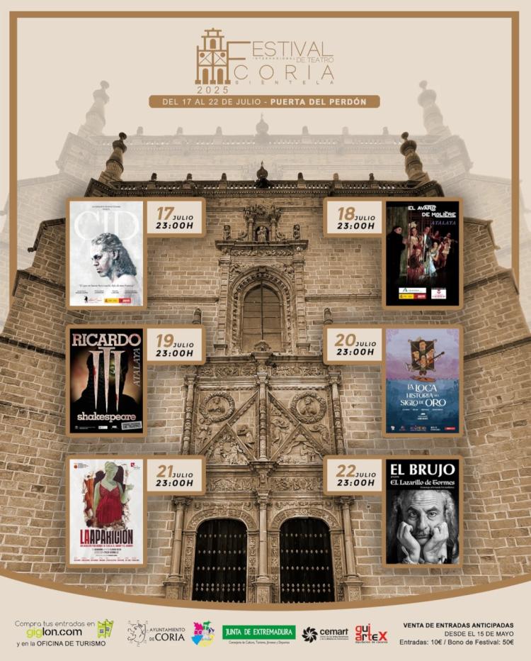 Festival Internacional de Teatro “Coria Siéntela” 2025