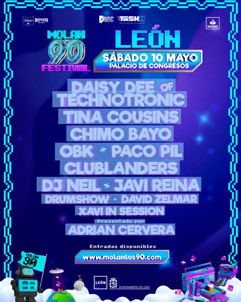 Molan los 90. Palacio de Congresos y Exposiciones de León