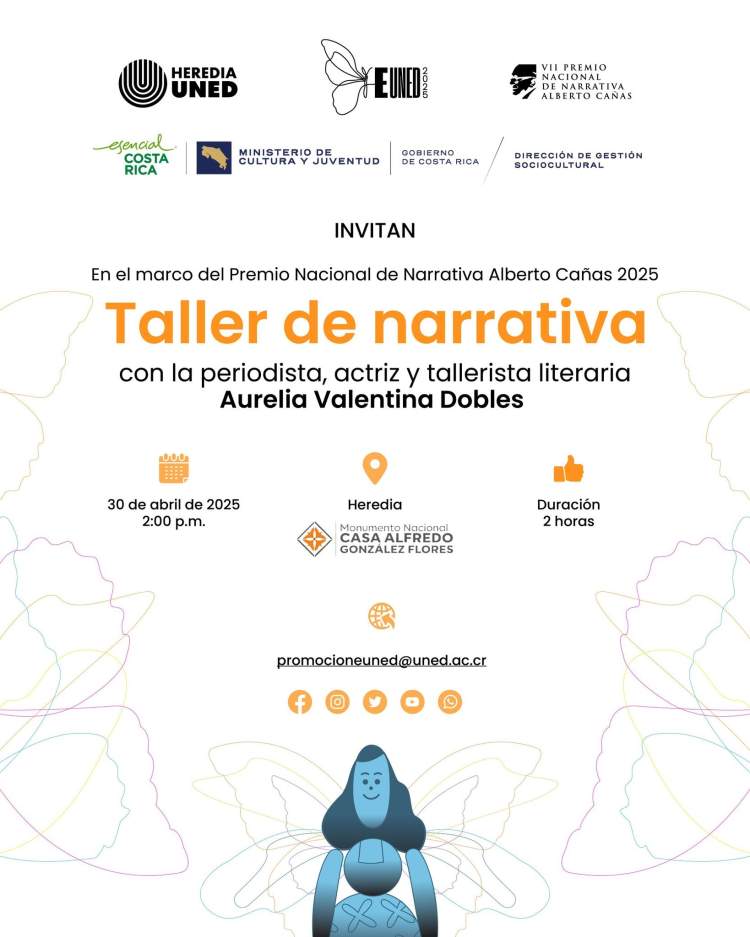 Taller de narrativa con Aurelia Dobles