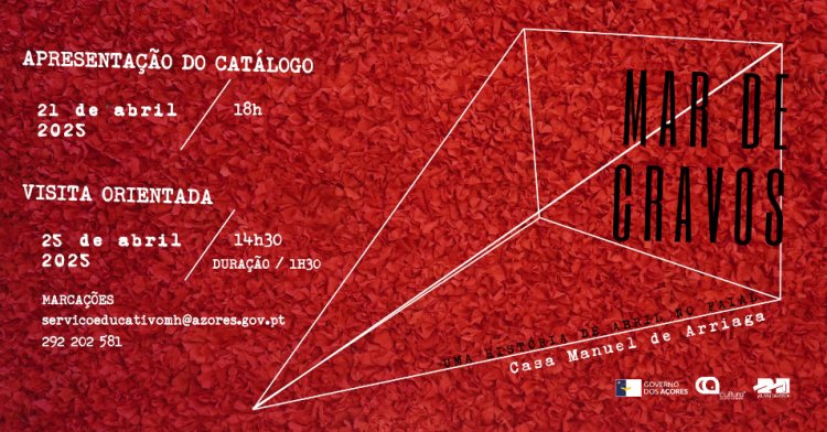 Encerramento da Exposição Mar de Cravos   Apresentação de Catálogo e Visita Orientada