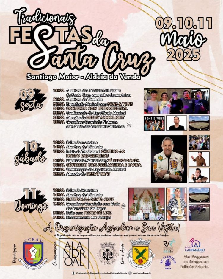 Tradicionais Festas da Santa Cruz – Aldeia da Venda