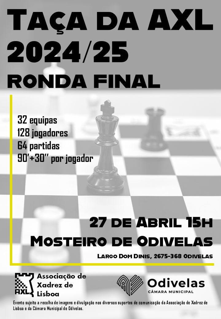 TAÇA DA ASSOCIAÇÃO DE XADREZ DE LISBOA (7.ª Ronda)