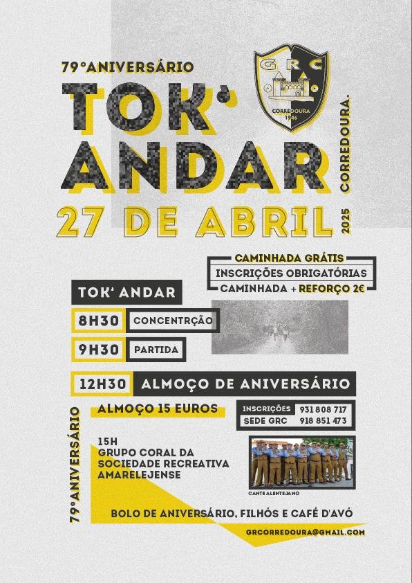 79º Aniversário do Grupo Recreativo da Corredoura