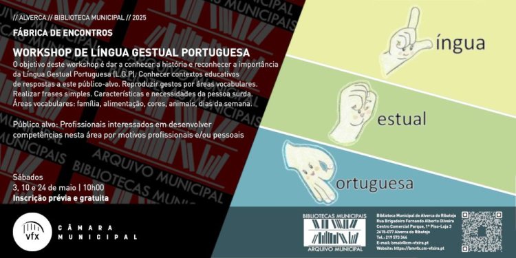 WORKSHOP DE LÍNGUA GESTUAL PORTUGUESA