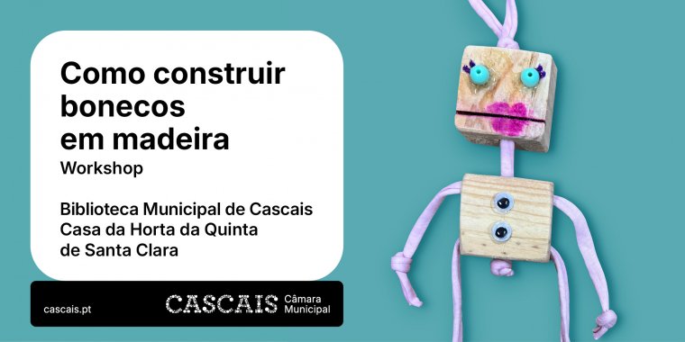 Como construir bonecos em madeira: Workshop