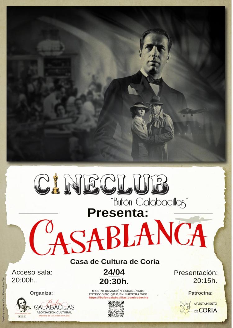 Casablanca – Cine Club Bufón Calabacillas