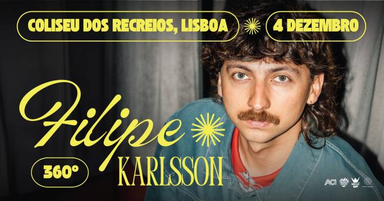 Filipe Karlsson ao vivo no Coliseu de Lisboa
