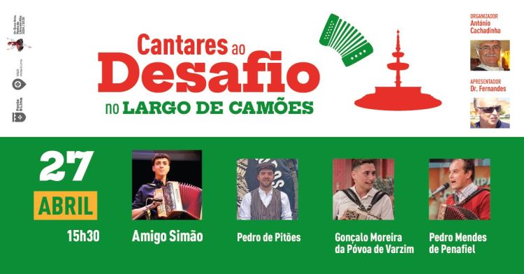 Cantares ao Desafio no Largo de Camões | Abril 2025