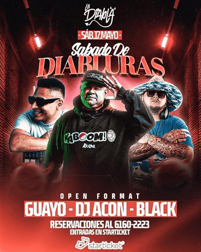 SÁBADO DE DIABLURAS