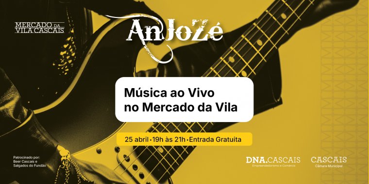 Música na esplanada mercado da Vila - Anjozé