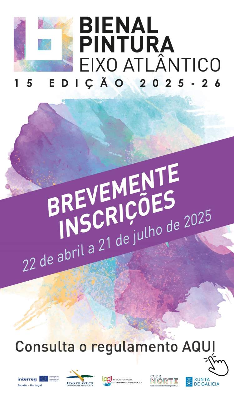 XV Bienal de Pintura do Eixo Atlântico: inscrições abertas