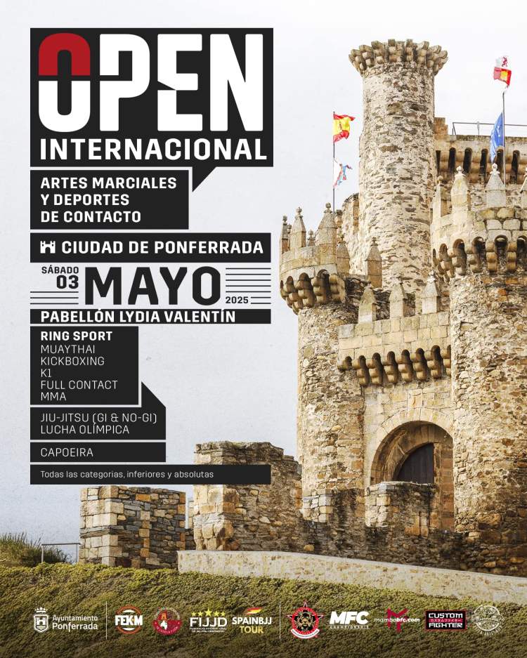 OPEN INTERNACIONAL ARTES MARCIALES Y DEPORTES DE CONTACTO CIUDAD DE PONFERRADA