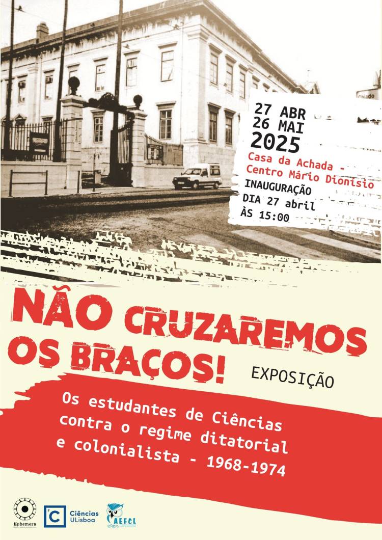 Não cruzaremos os braços! // inauguração da exposição