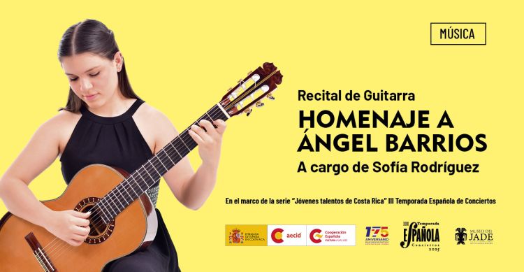 Recital de Guitarra Sofía Rodríguez: Homenaje a Ángel Barrios