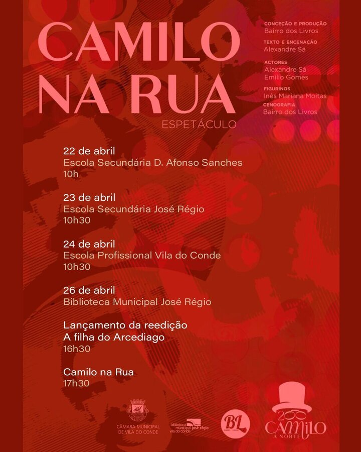 200 anos do nascimento do escritor Camilo Castelo Branco