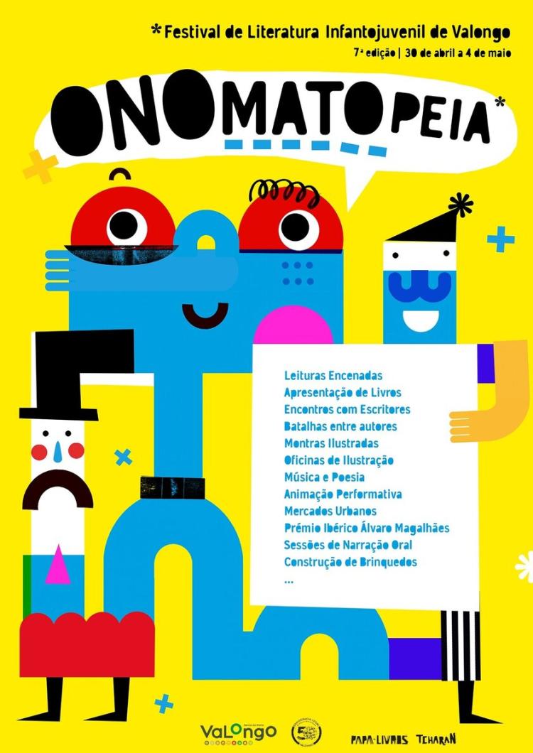 Festival Onomatopeia entre 30 de abril e 04 de maio em Valongo